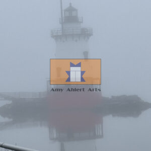 KIngsland Point Lighthouse in the Fog