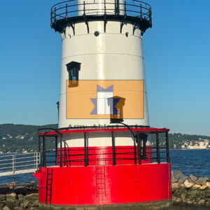 Kingsland Point Lighthouse on a clear winter morning , Sleepy Hollow