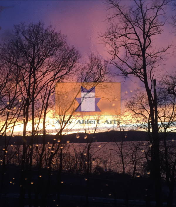 Purple Rain Sky at Sunset